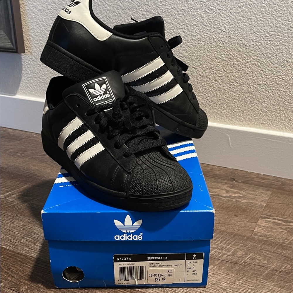 ADIDAS SUPERSTAR 2. Men’s size 8.5